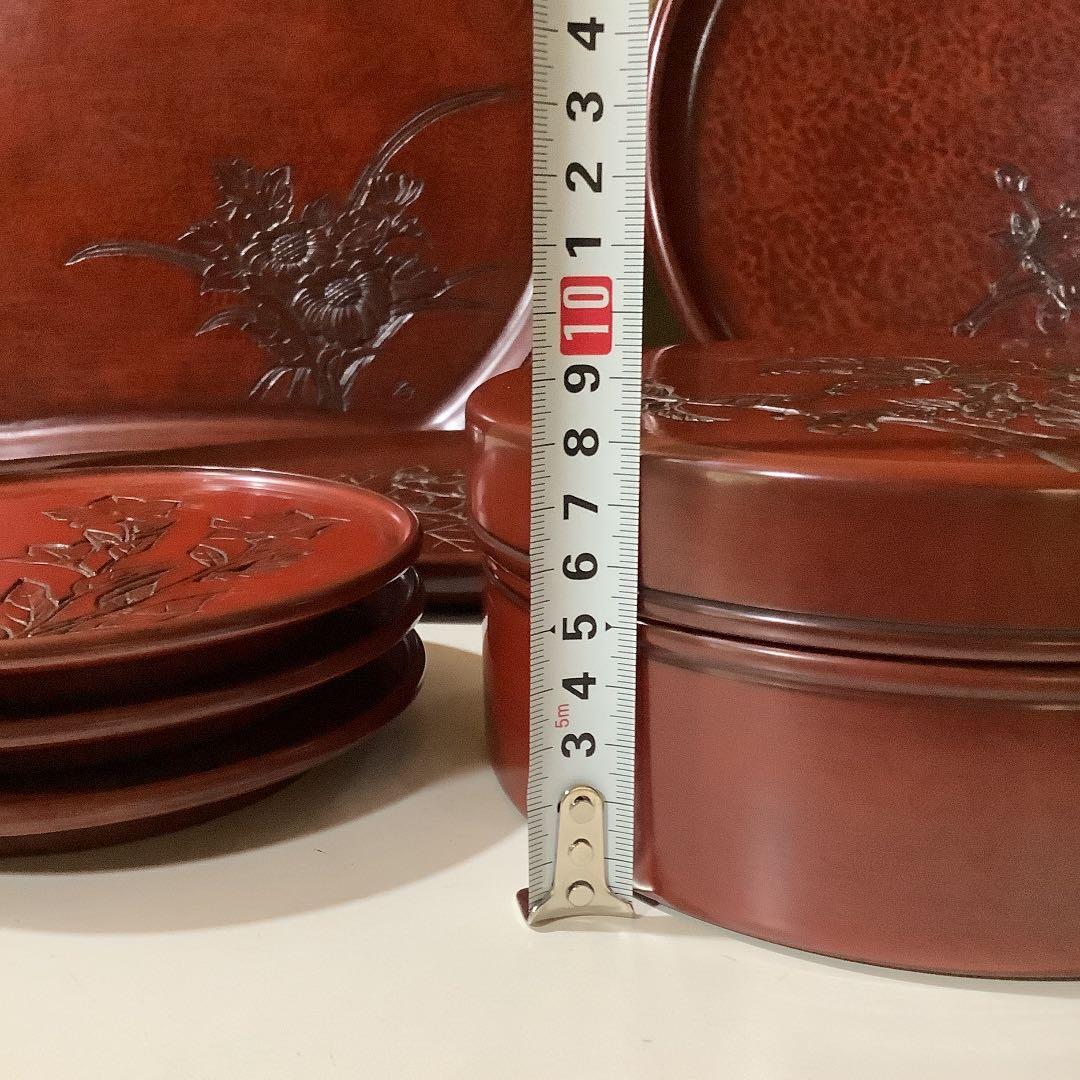 鎌倉彫お盆セット 高品質