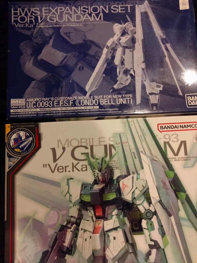 MG νガンダム side-f hws拡張セット メガバズーカランチャー 未組立