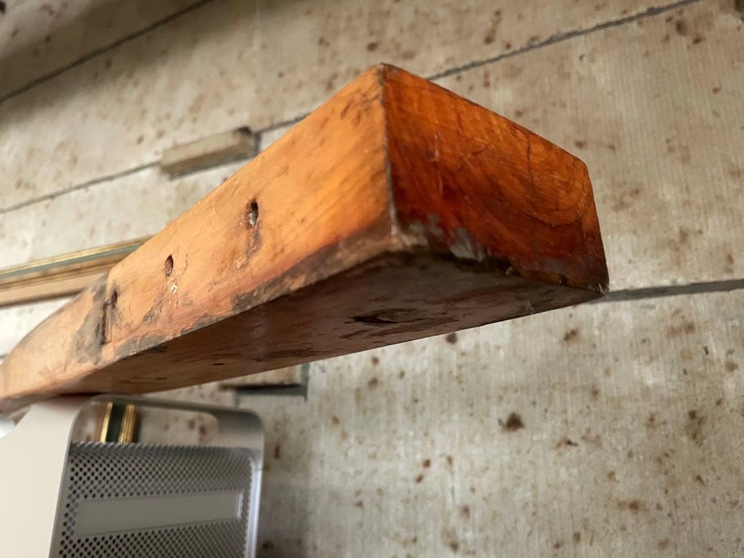 船の舵・小型船・実際に使われていた存在感・損傷ナシ／展示