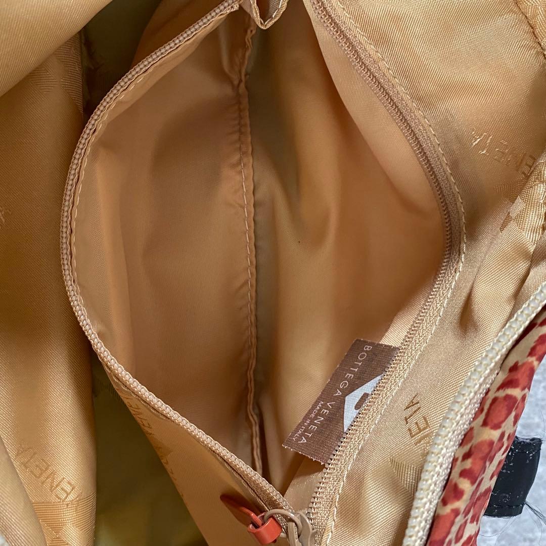 BOTTEGA ボッテガヴェネタ　ハンドバッグ　ミニトート　レオパード　ピンク