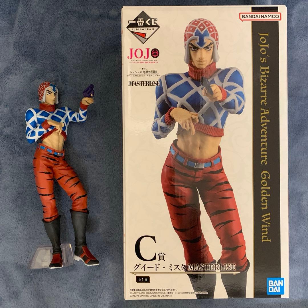 開封済】一番くじジョジョの奇妙な冒険GOLDENWINDフィギュアフルコンプ