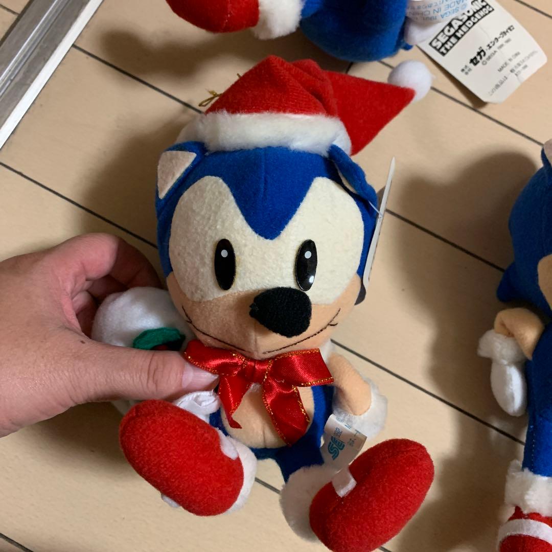 1991年SEGA ソニック・ザ・ヘッジホッグ ぬいぐるみ 4個セット - メルカリ
