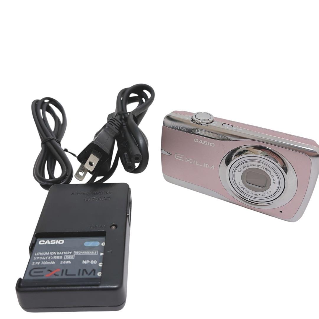 動作品】 CASIO カシオ EX-Z550 コンパクトデジタルカメラ ピンク