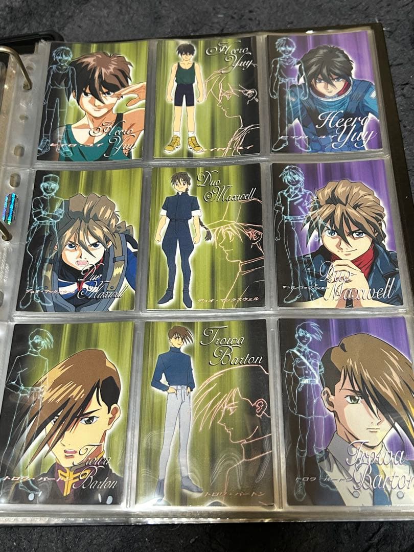 カードダスマスターズ 新機動戦記ガンダムW パーフェクトレビュー ノーマルコンプ