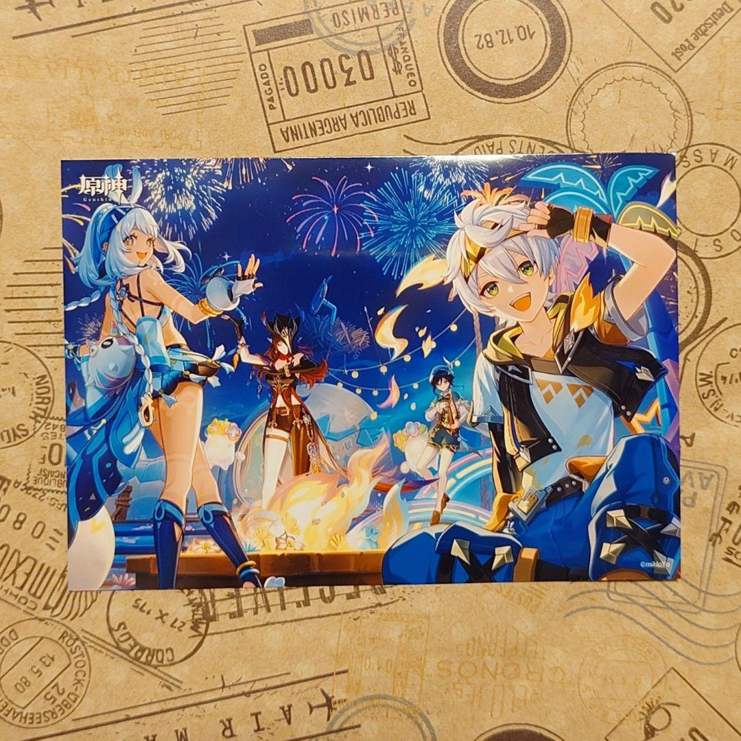 原神 ファミマプリント 第3弾 L判 ブロマイド ファミリーマート - メルカリ