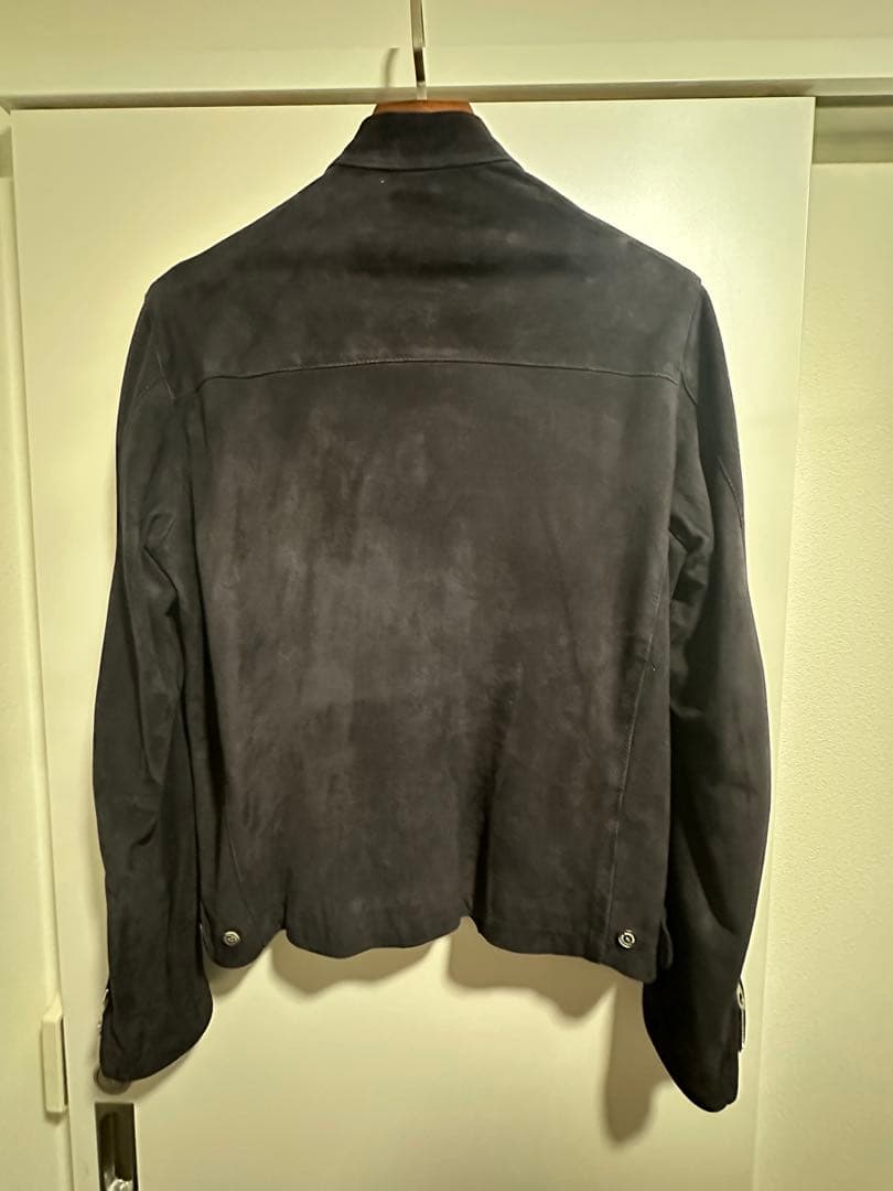 美様専用 CINQUANTA H502 ゴートスエード シングルライダース 黒