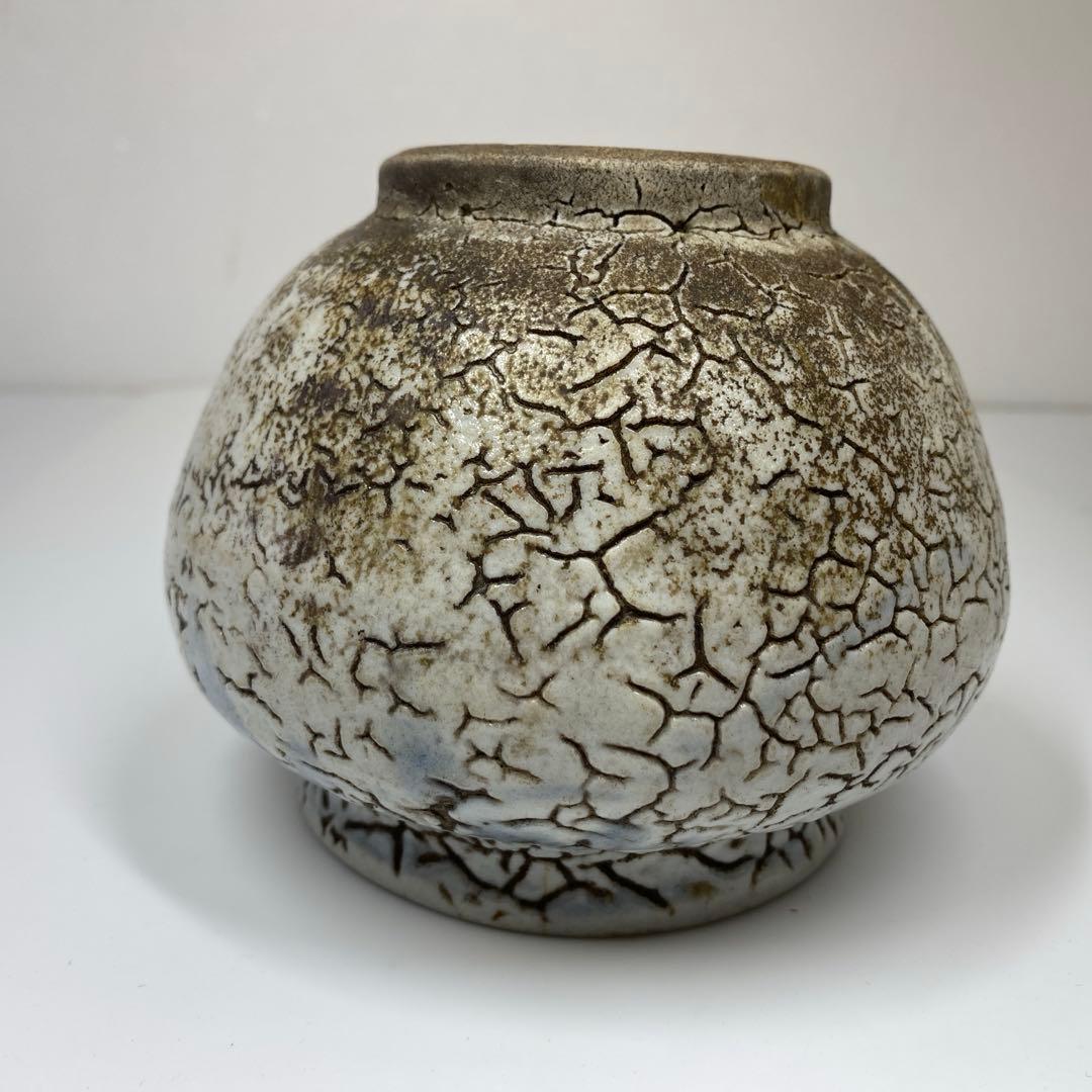 古代　李朝壺　幅約13㎝　東さ7-0710①