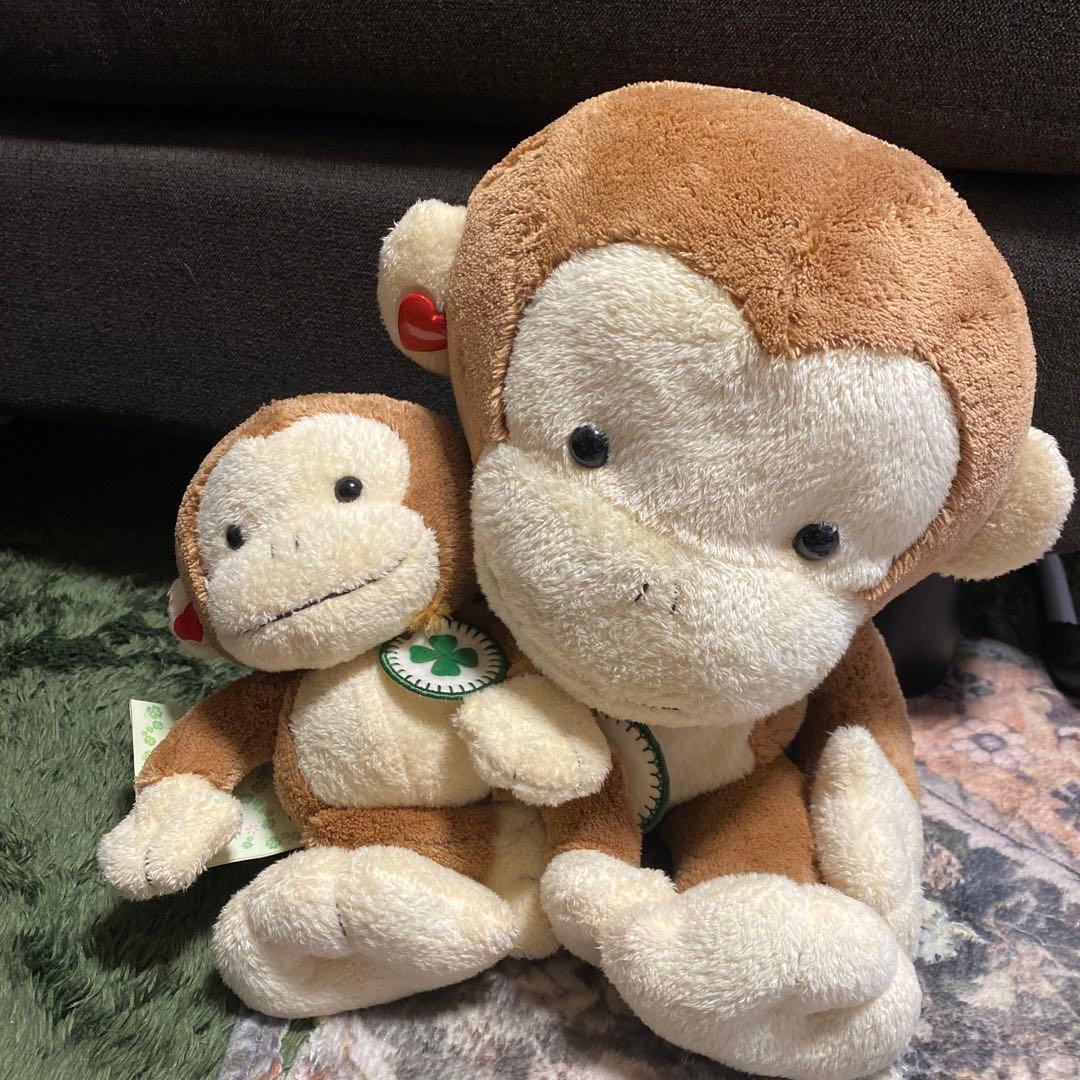 幸せを呼ぶおさるちゃん NAO'S stuff 親子セット 希少限定品☆ 幸せを呼ぶおさるちゃん NAO'S STUFF - メルカリ