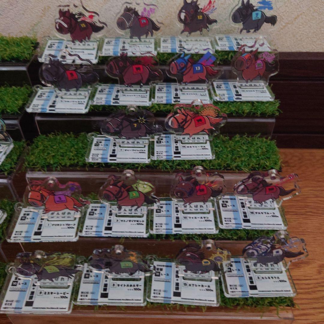 UMA　UMAbred　アクリルキーホルダースタンド　コンプリートセット