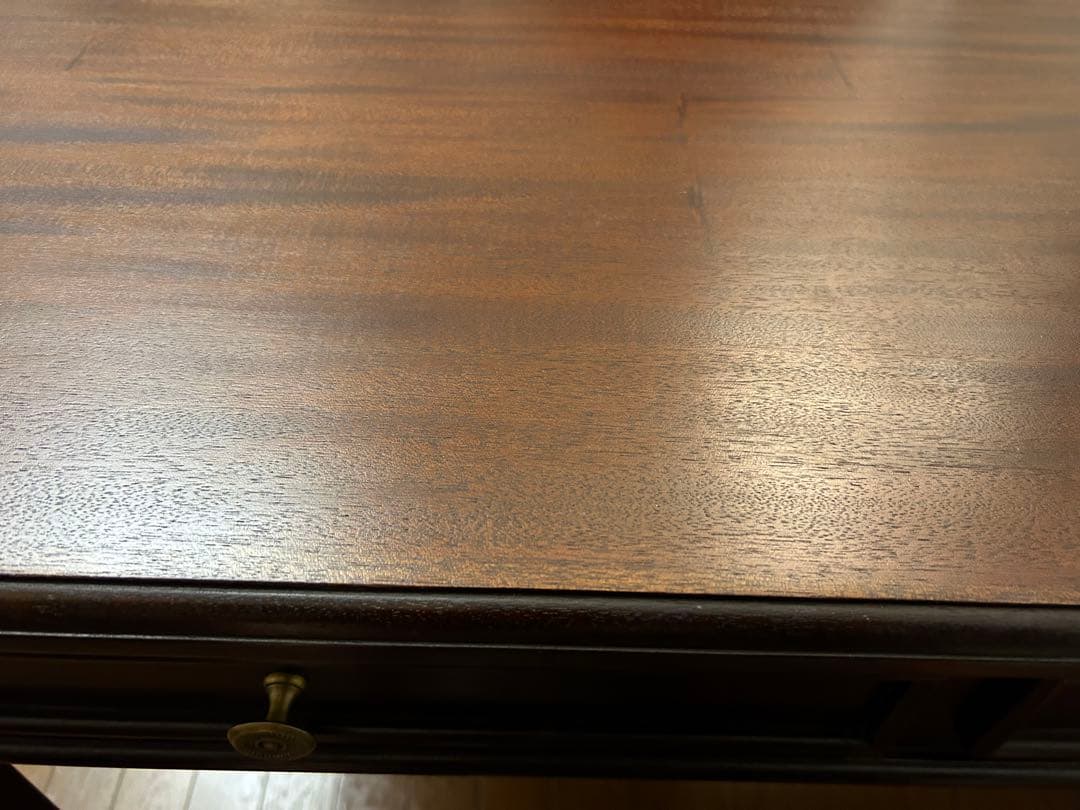 ARNO W100 デスク　机　ドレッサー マホガニー パソコンデスク　テーブル