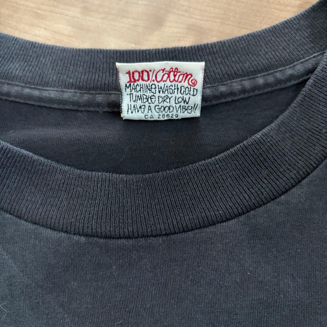 90's old stussy オールドステューシー 白タグ シャドーマン L 90年代