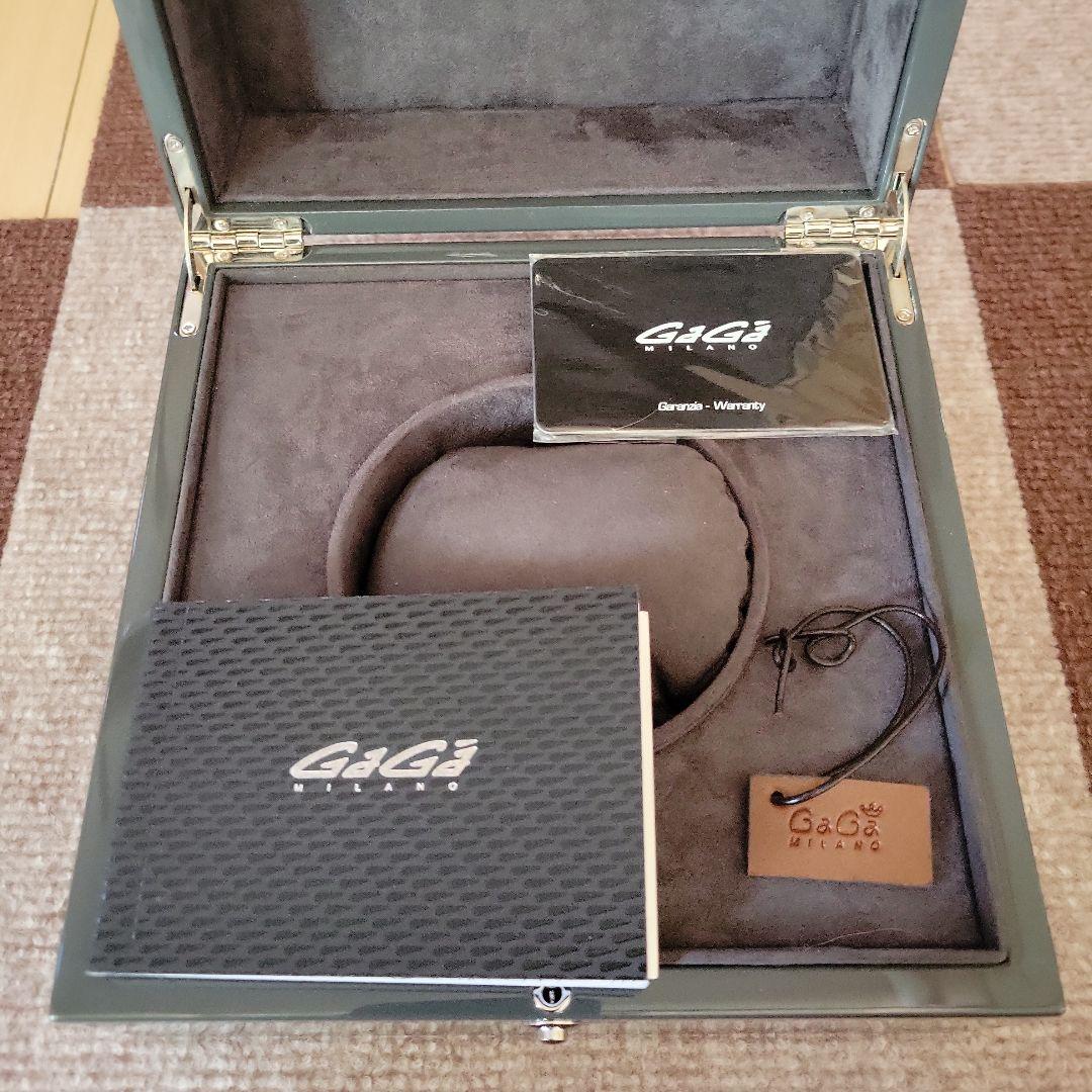 GaGaミラノ スカルデザイン メンズ腕時計 世界300本限定希少品