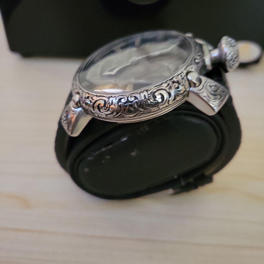 GaGaミラノ スカルデザイン メンズ腕時計 世界300本限定希少品