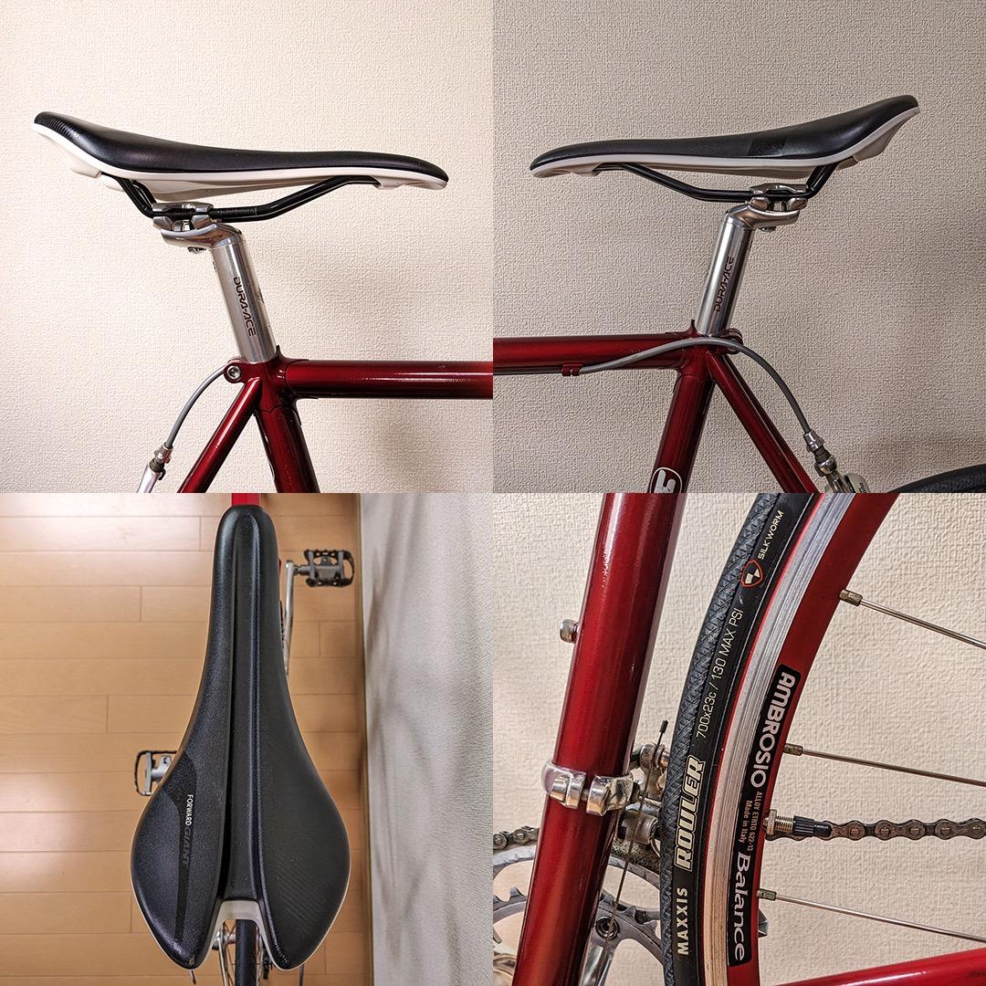 【送料込】ヴィンテージ・クロモリ・ロード Holks 90's／輪行ハードケース