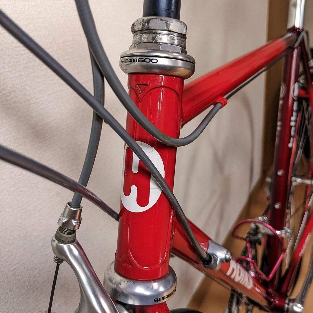 【送料込】ヴィンテージ・クロモリ・ロード Holks 90's／輪行ハードケース