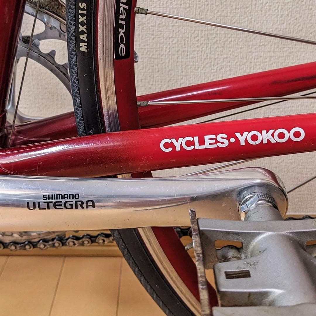 【送料込】ヴィンテージ・クロモリ・ロード Holks 90's／輪行ハードケース