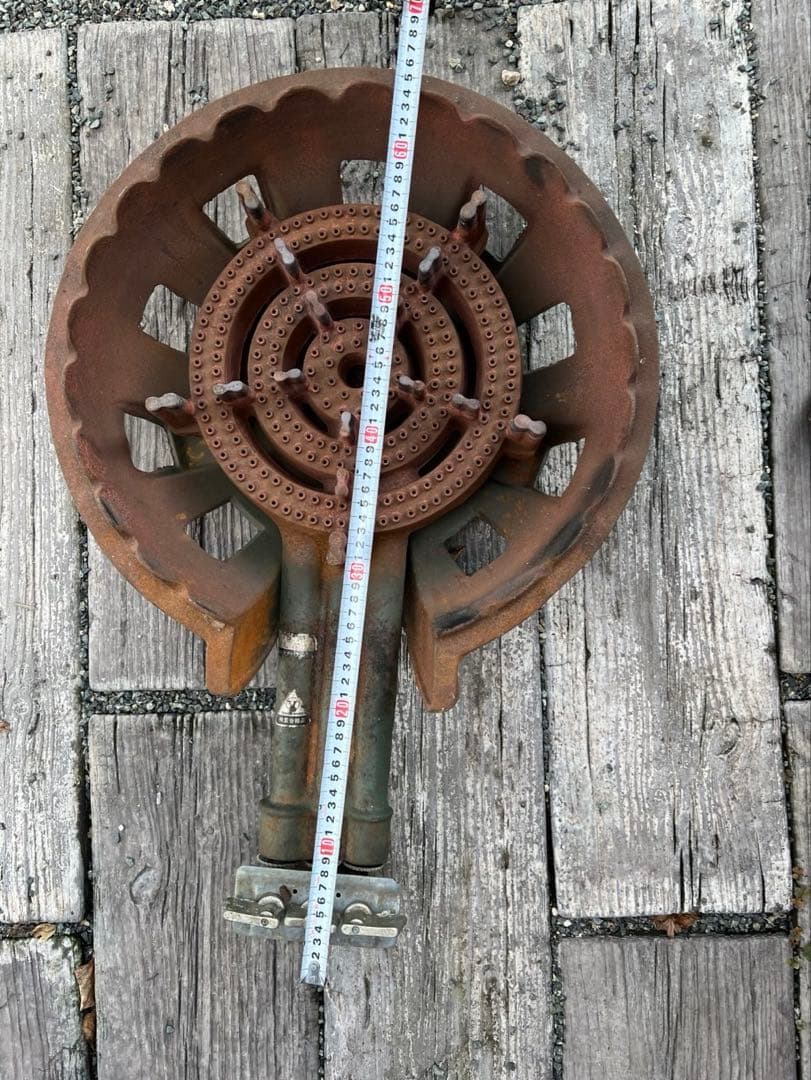 3連バーナーコンロ　タチバナ製作所