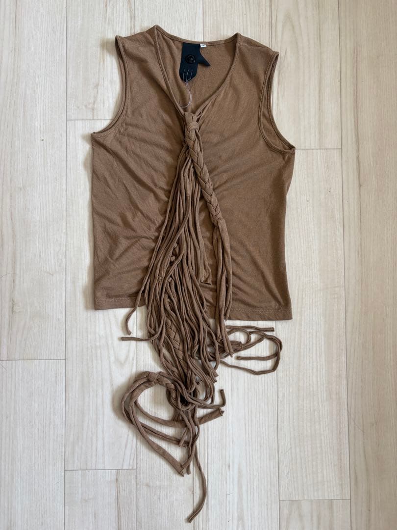 ベルンハルトウィルヘルム 2001S/Sアーカイブ　タンクトップ トップ