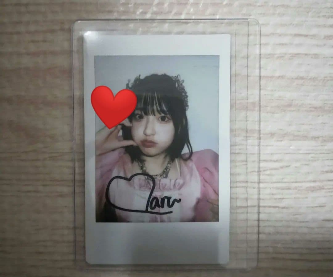 最終値下げ 桜庭遥花 サイン入りチェキ HMV抽選会 A賞 きゅー