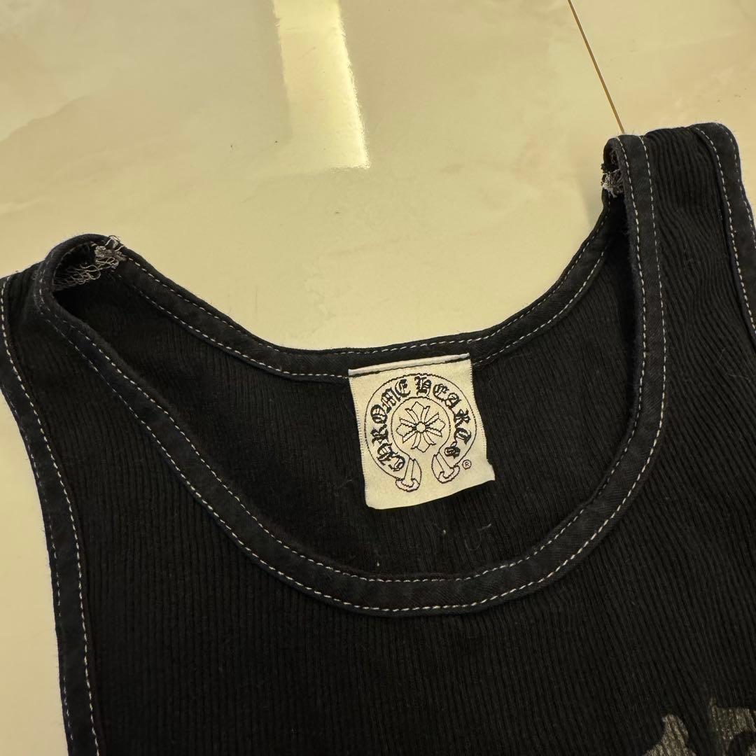 本物保証☆クロムハーツ☆メンズタンクトップ☆バック&両サイドロゴ☆