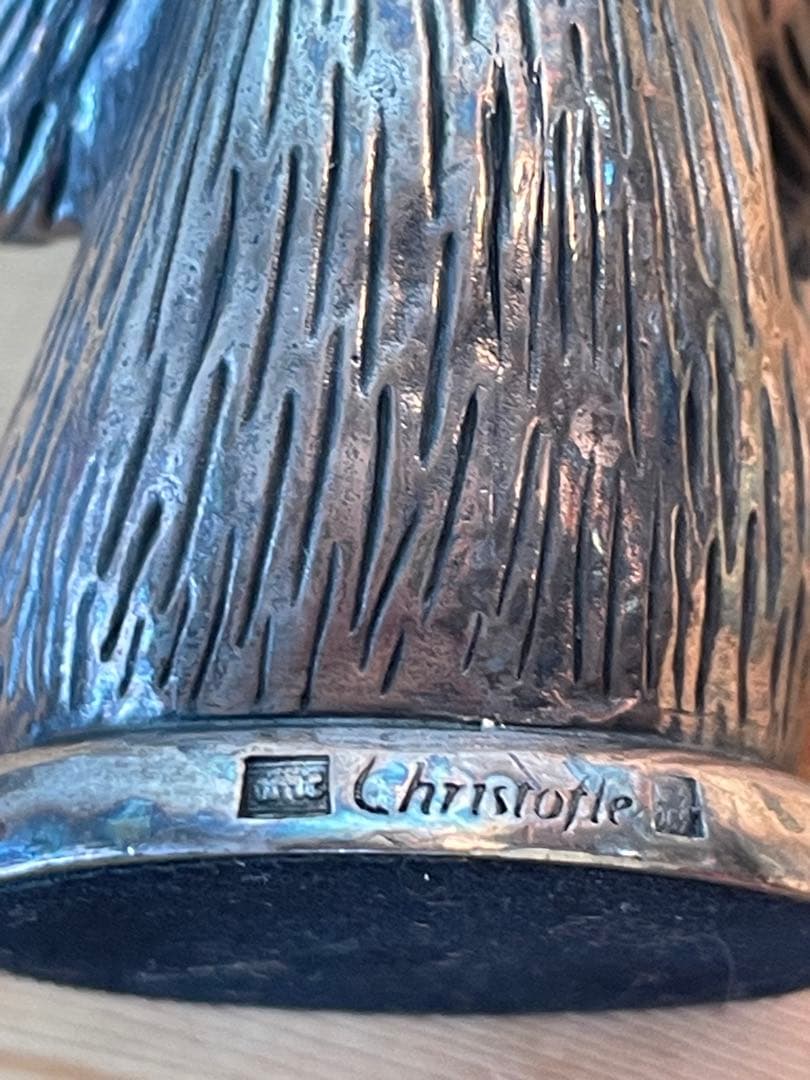 クリストフル 限定 干支 置物 猿 完売品！本物保証！