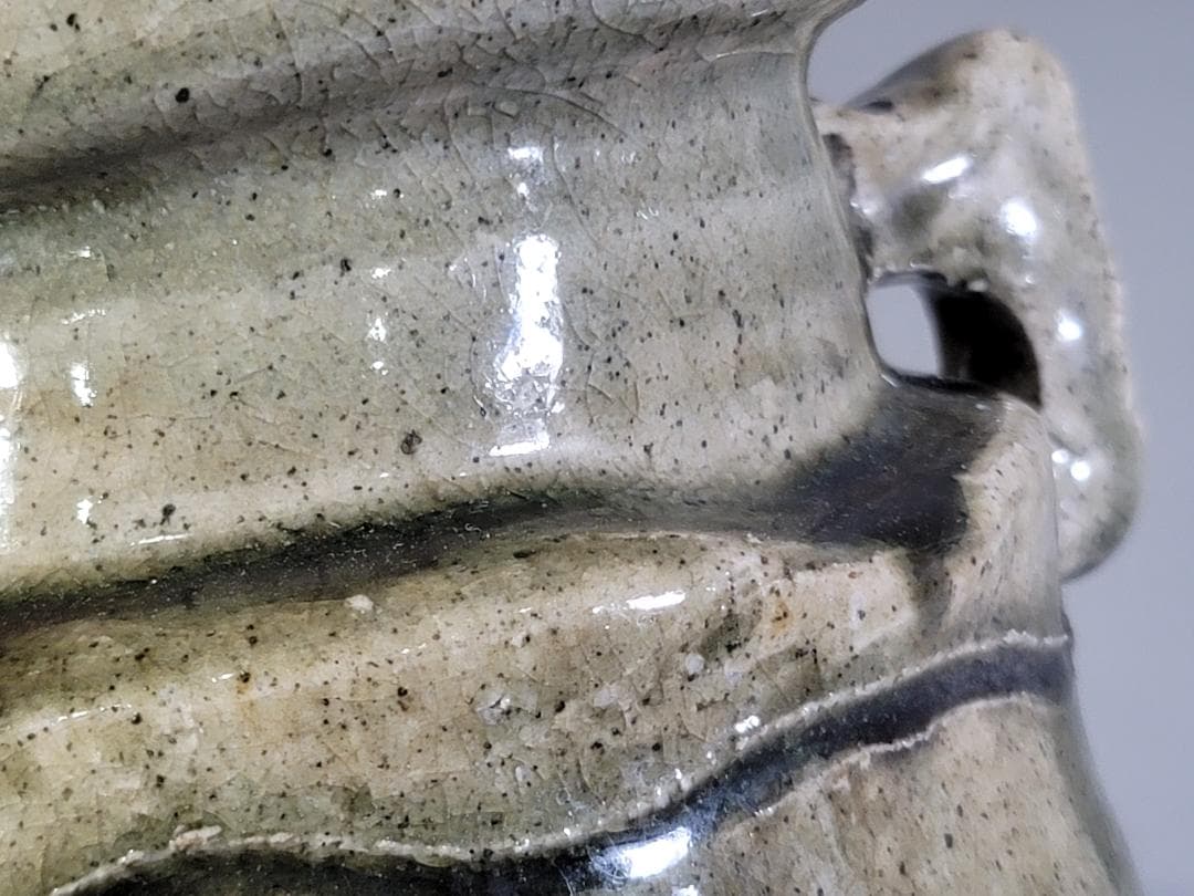 茶道具 伊賀 双耳 花生 古美術 DT403 - メルカリ