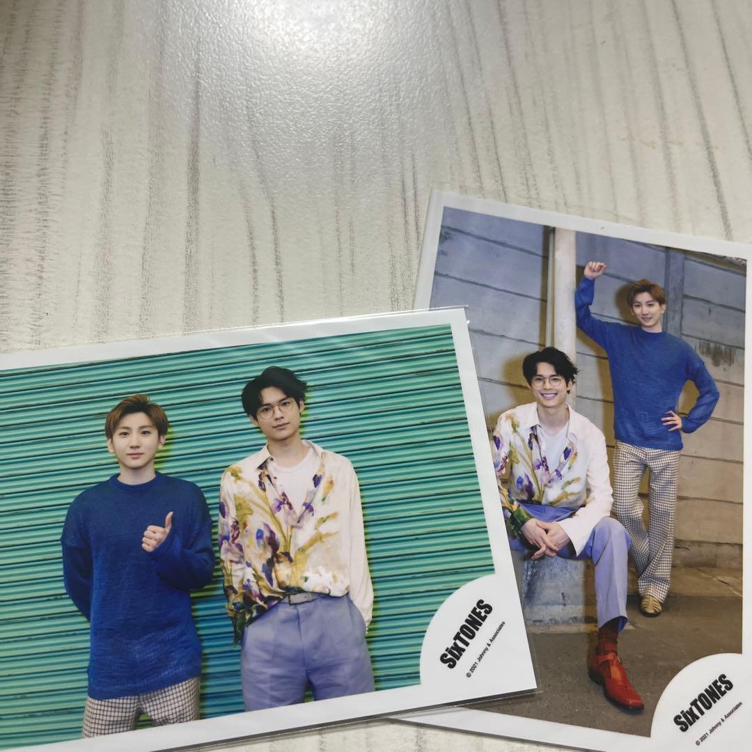 SixTONES 松村北斗 京本大我 公式写真 - メルカリ