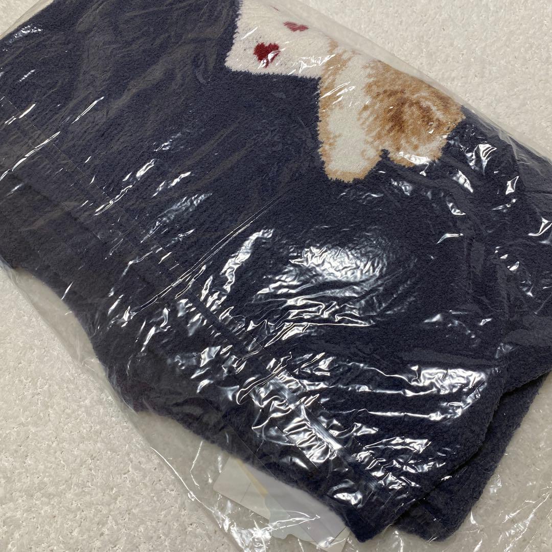 新品　完全未開封　ジェラートピケ　シーズー ジャガード プルオーバー ネイビー