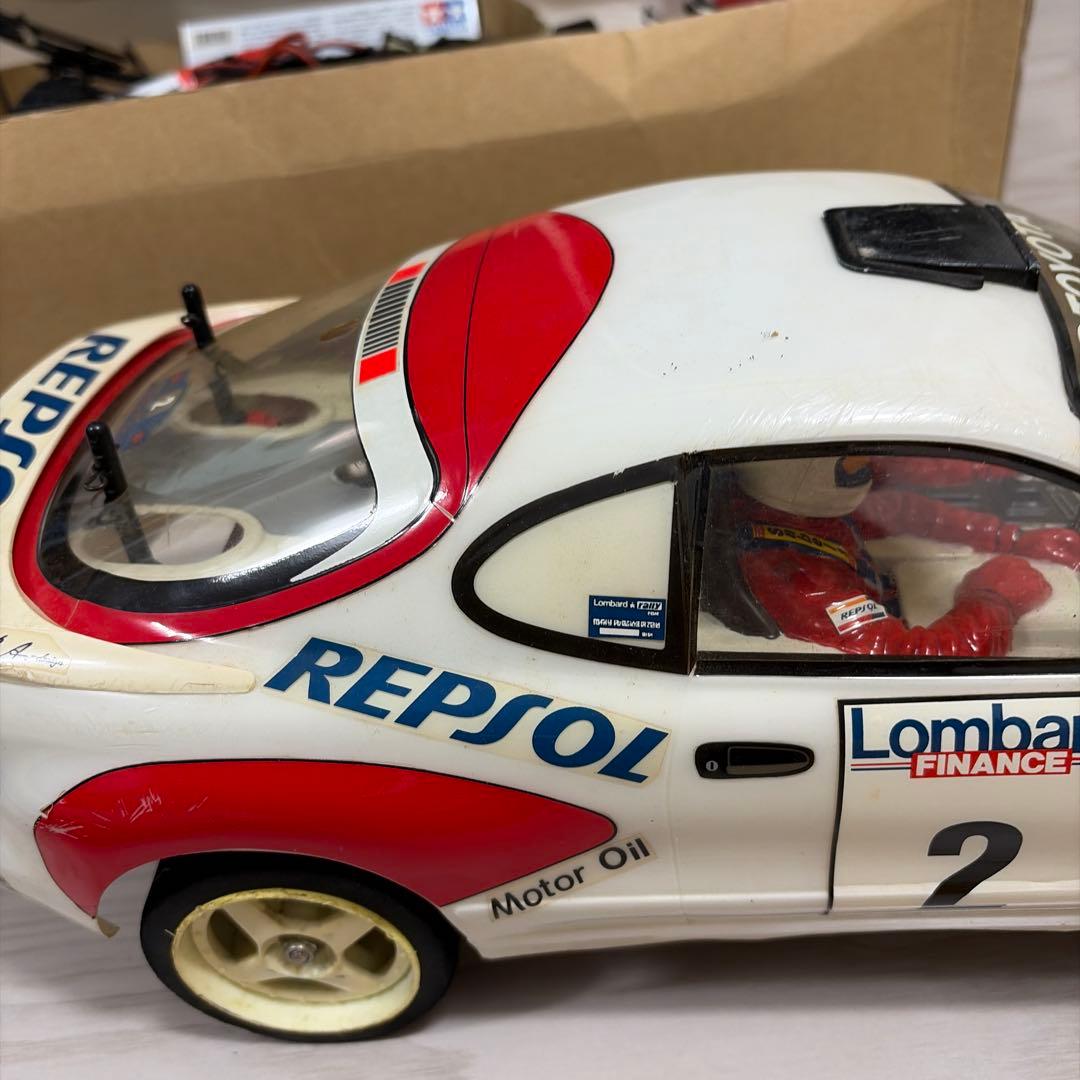 タミヤ 1/10【 トヨタ・セリカ GT-FOUR 電動RC四輪駆動ラリーカー