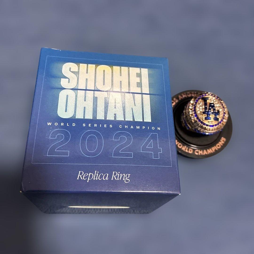2024年ワールドチャンピオン記念リング 2025年8／6限定配布 大谷翔平
