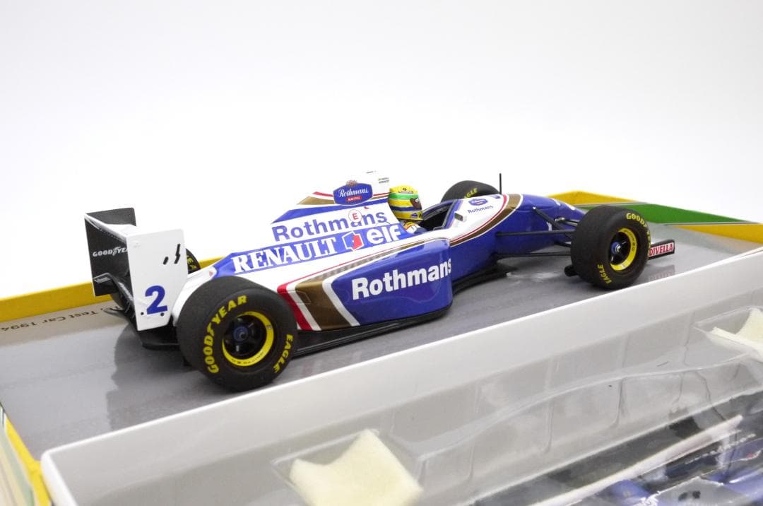 タイプピー1/18 ウィリアムズ FW16 ポールリカール A.セナ