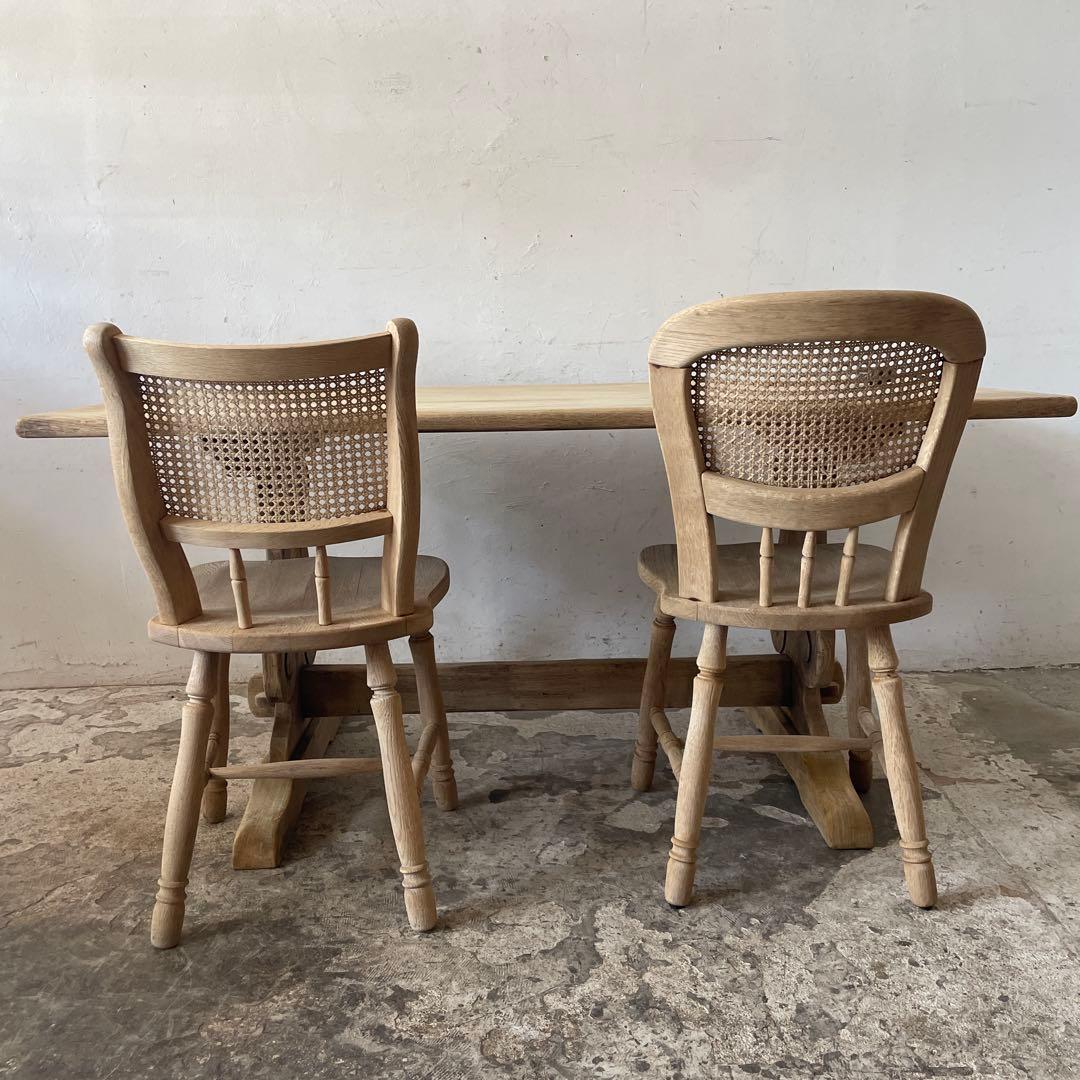 ビンテージ　ダイニングテーブル　 剥離