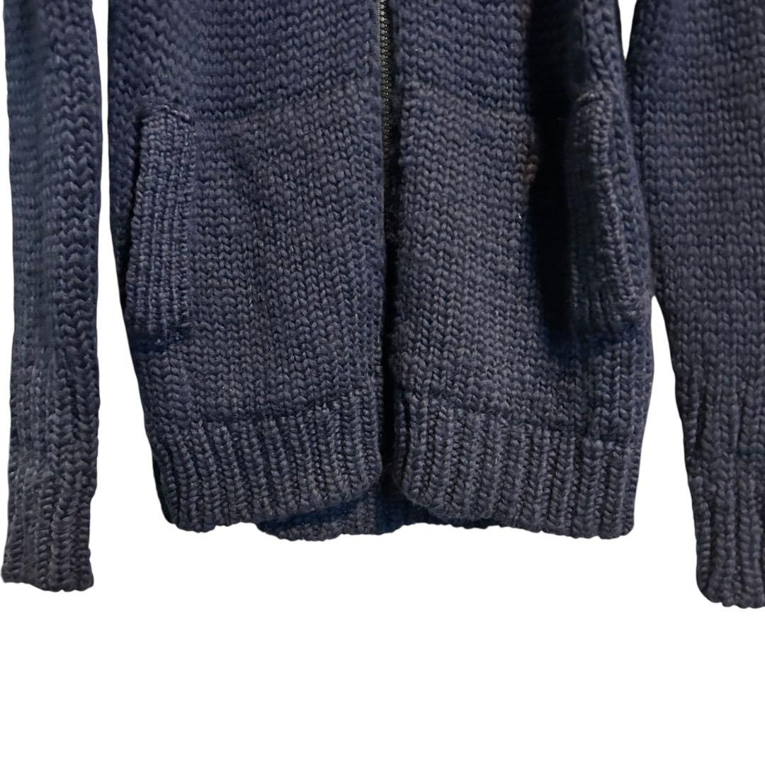 トップス Stone  Hooded Knit Cardigan 23AW M