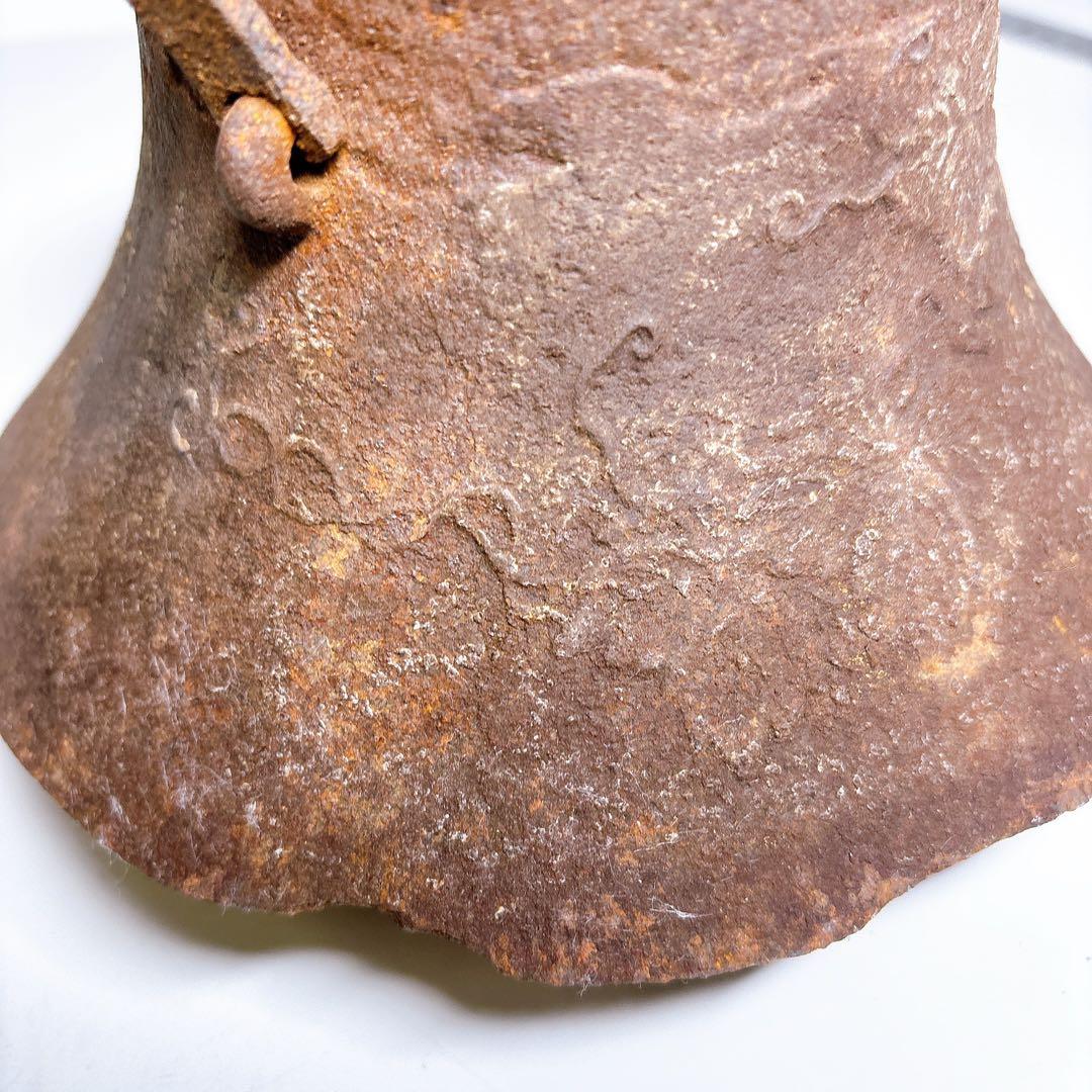 骨董品 南部有坂造 富士形鉄瓶 花草絵図 南部鉄瓶 南部鉄器 在銘