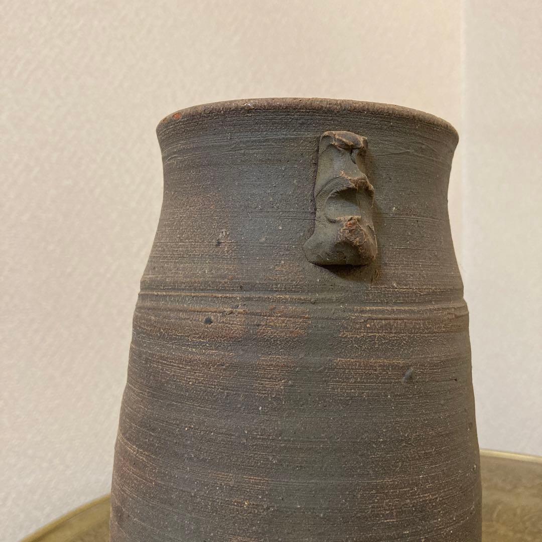 古備前　古花瓶　花生