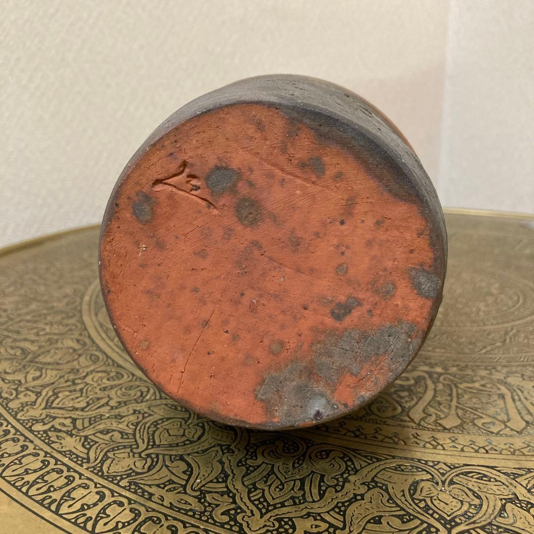 古備前　古花瓶　花生