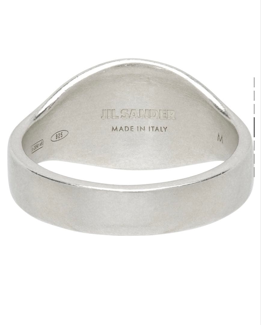 ダ*キ様 【JIL SANDER】シルバー Hallmark リング