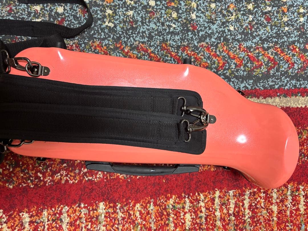 CC Shiny Case II サーモンピンク トランペットケース