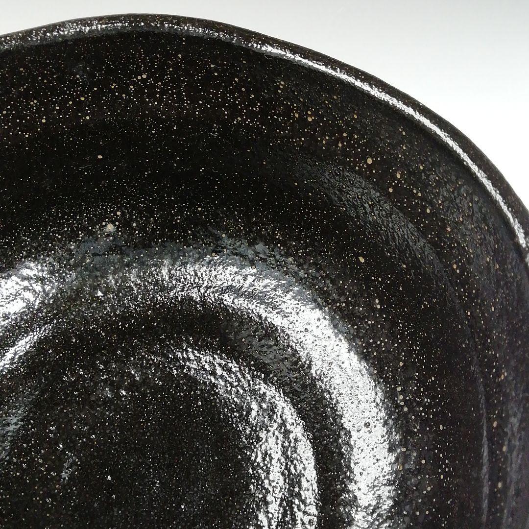 W105 茶碗 『黒茶碗』『一楽 造』 共箱 抹茶碗 茶道具 - メルカリ