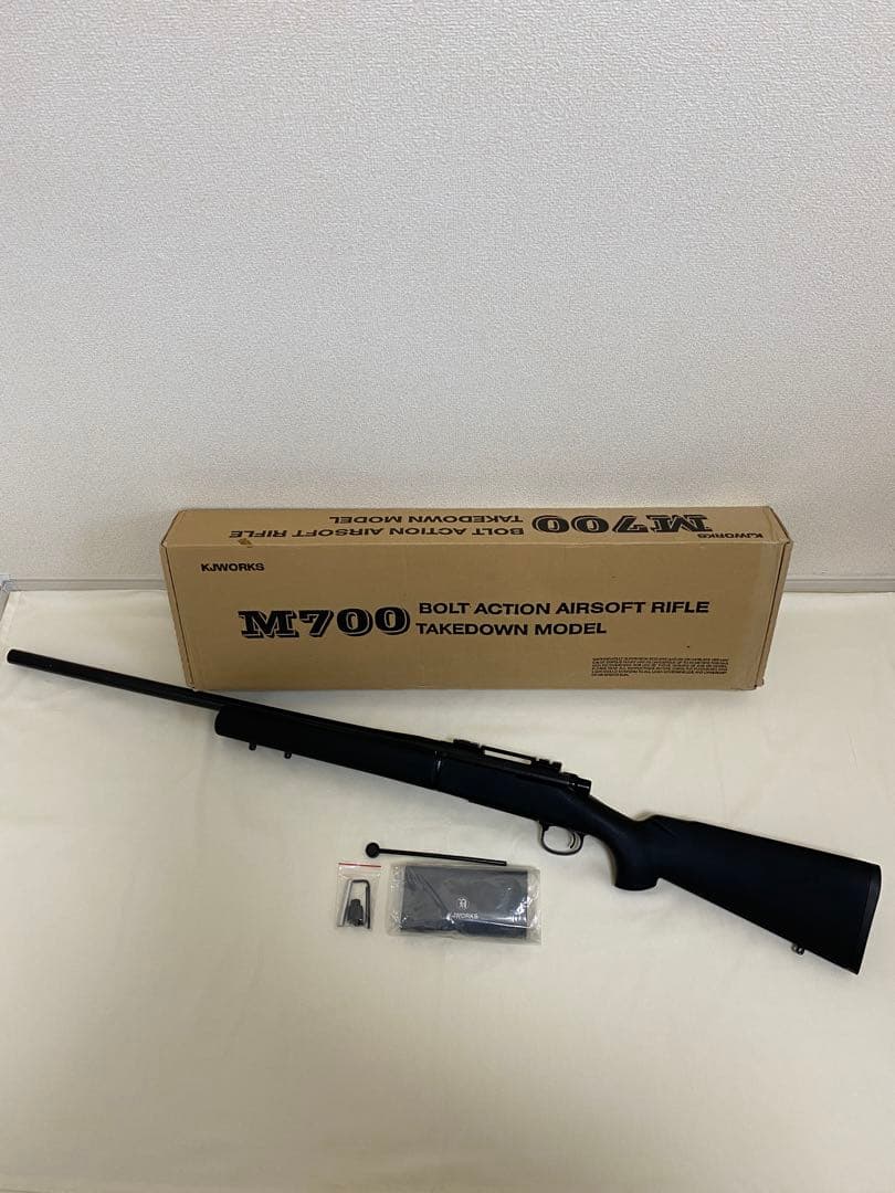 KJワークス M700 テイクダウン ガスボルトアクションライフル ケース付き KJワークス M700 テイクダウン ガスボルトアクションライフル ケース