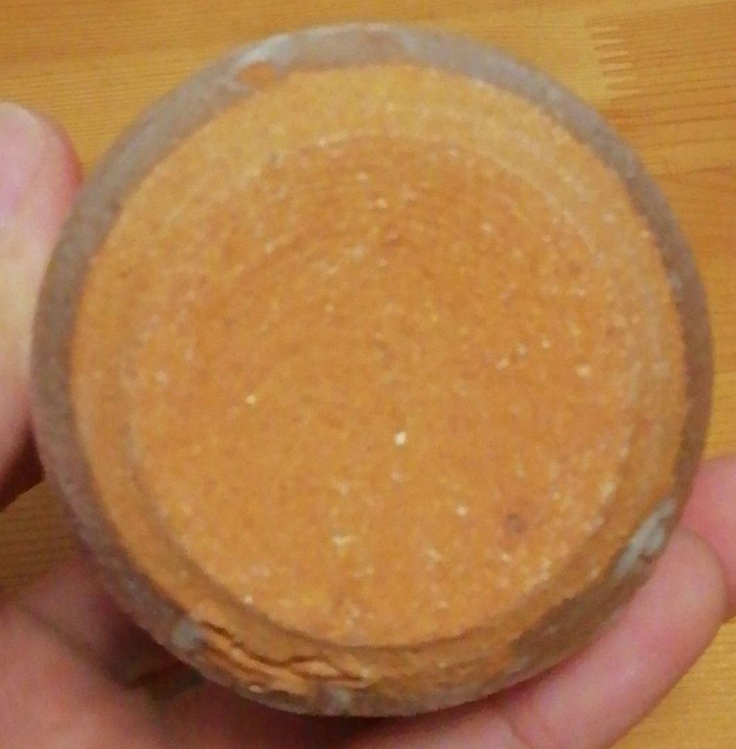 鶴田純久作 唐津焼 絵唐津 茶入 共箱 仕服付 茶道具