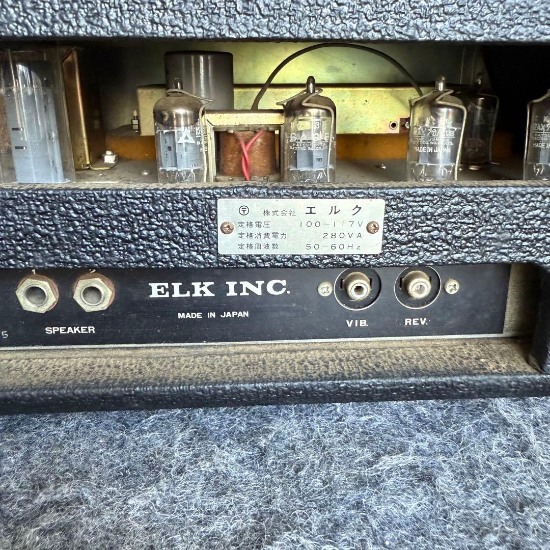 ジャンク ELK VIKING-50バイキング ギターアンプ 真空管アンプ