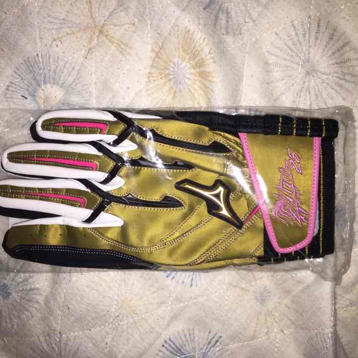 新井貴浩、バッティンググローブ 新井貴浩 実使用 バッティンググラブ