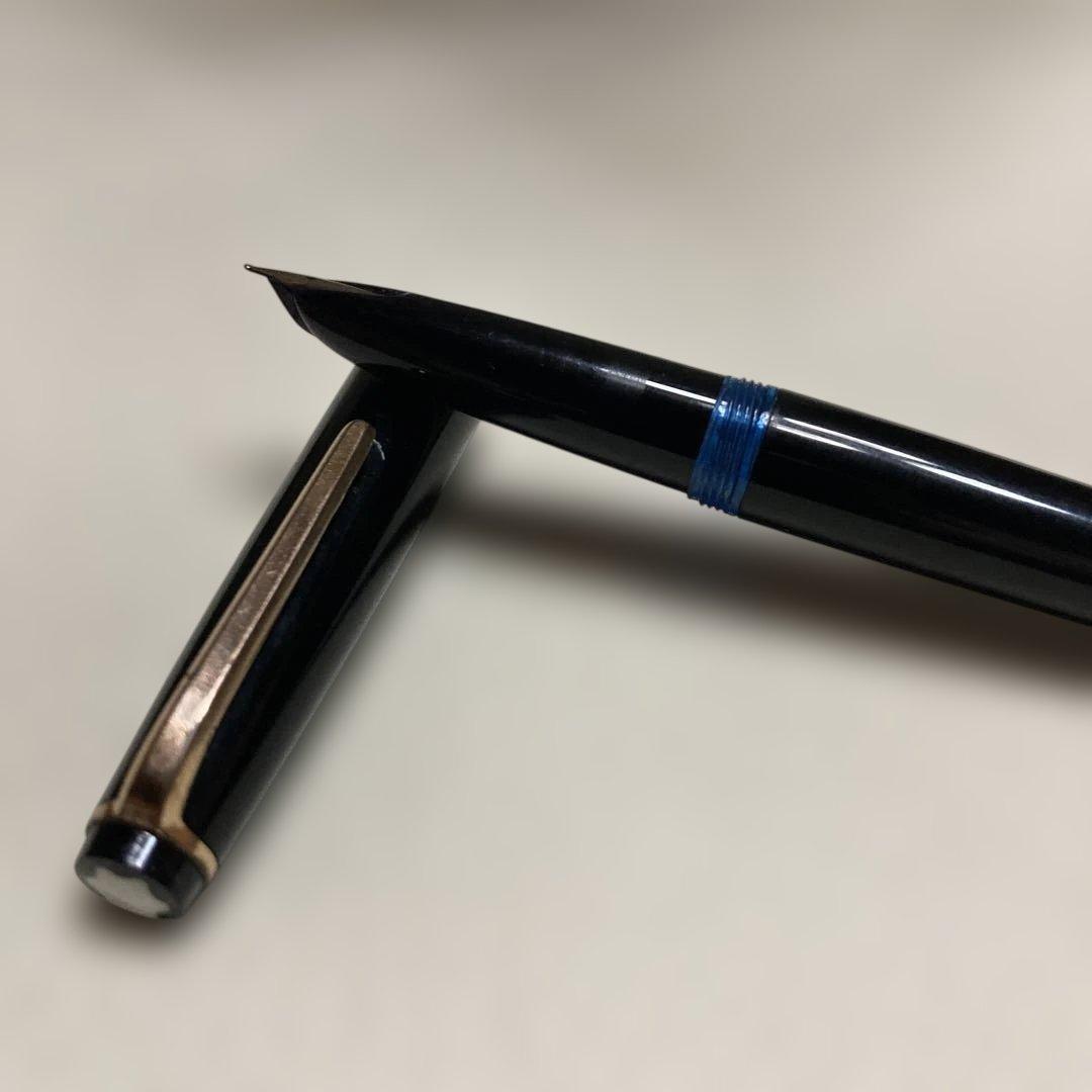 モンブラン No.320 585刻印 万年筆 K14 吸入式　簡易洗浄済　箱付