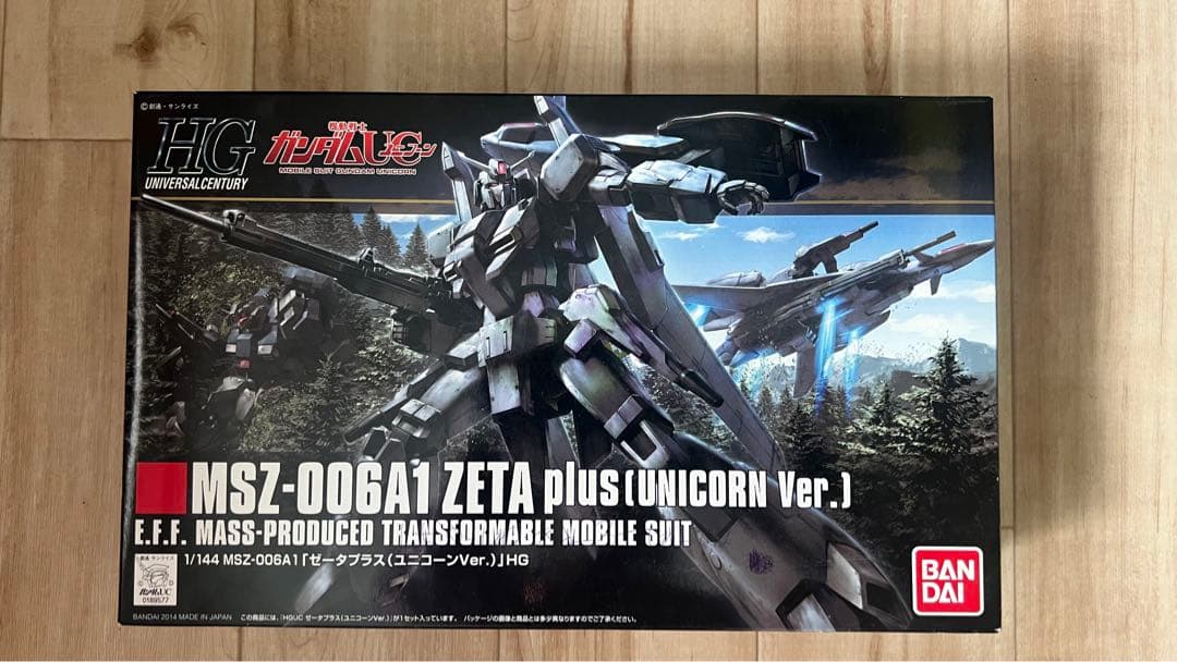 MSZ-006A1「ゼータプラス（ユニコーンVer.初期生産 エラー品 - メルカリ