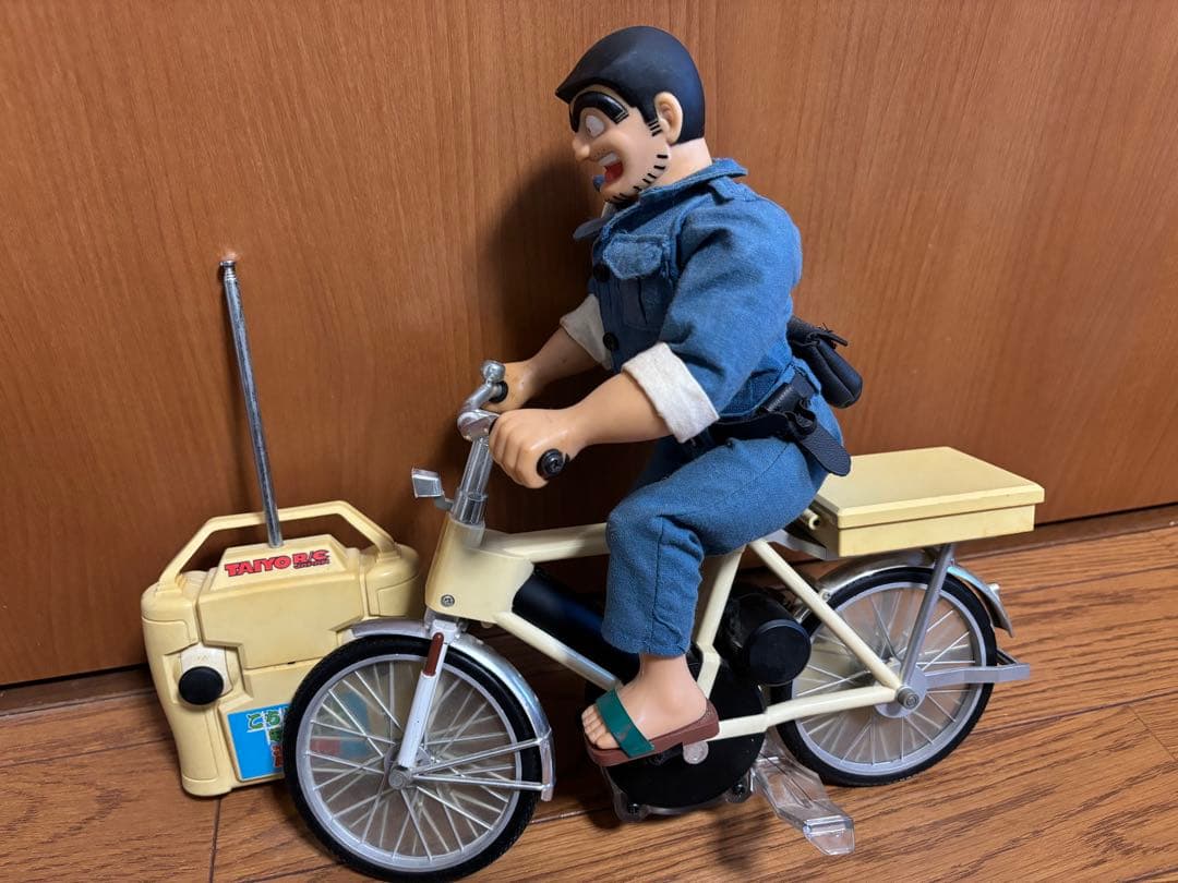 こち亀自転車ラジコン 両さん 自転車 R/C 1/6スケール 動作確認済み
