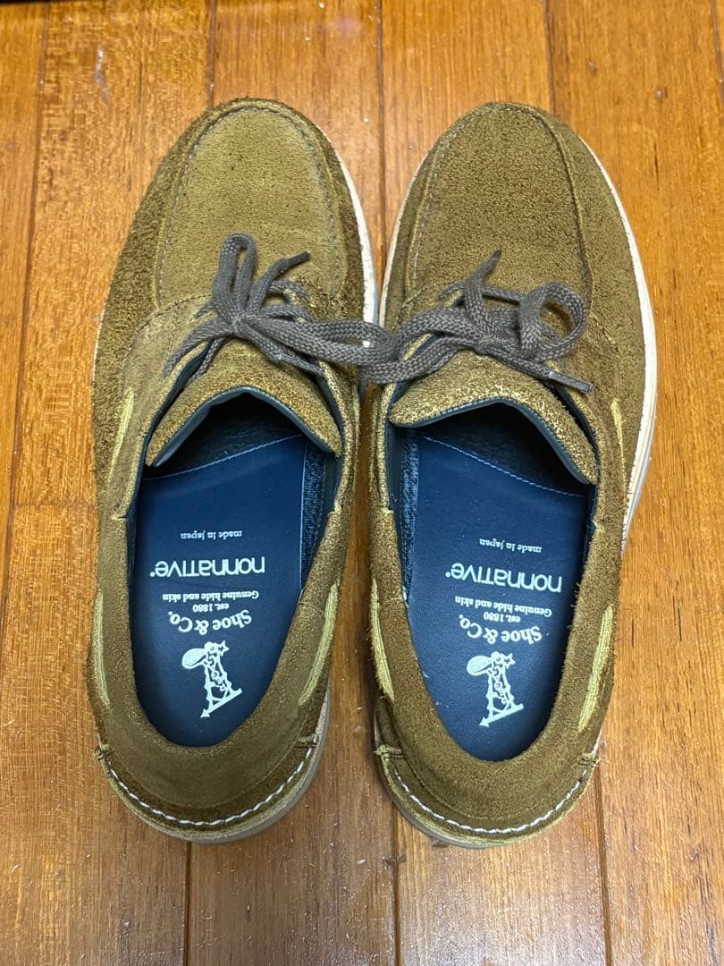 靴 Nonnative regal MARINER MOC SHOES