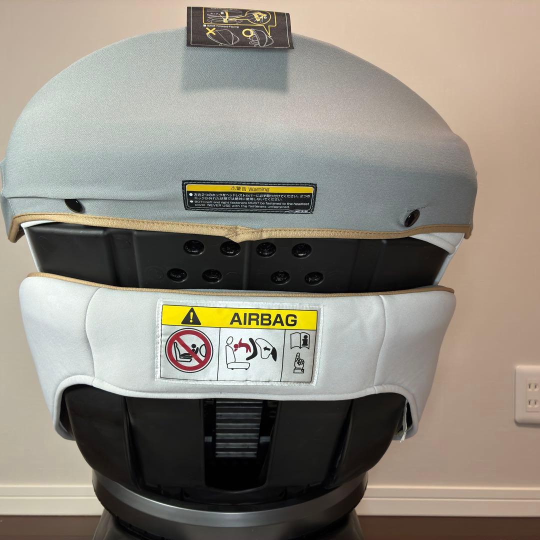 【美品】Combi クルムーヴ スマート JL-540 グレー　クリーニング済み