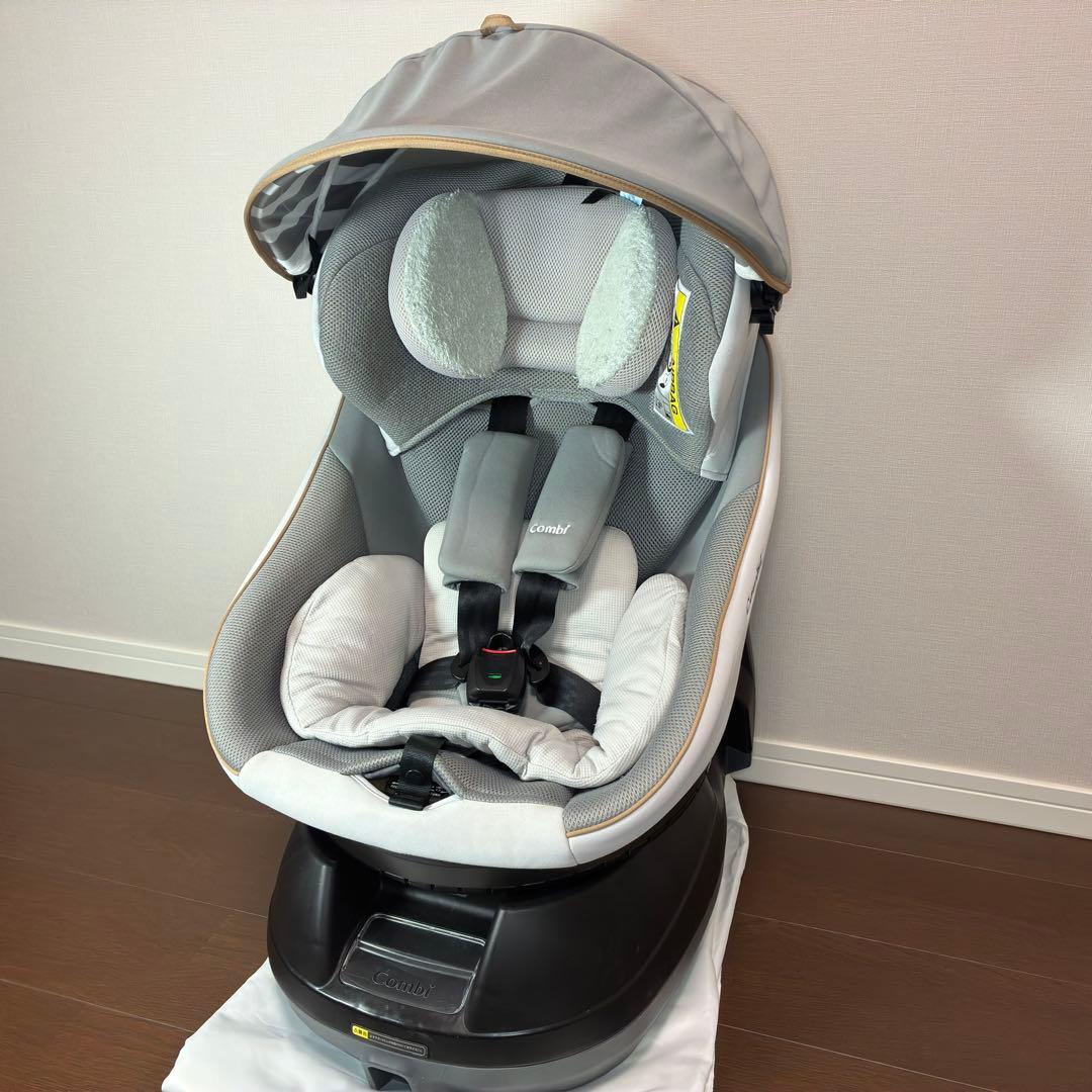 【美品】Combi クルムーヴ スマート JL-540 グレー　クリーニング済み