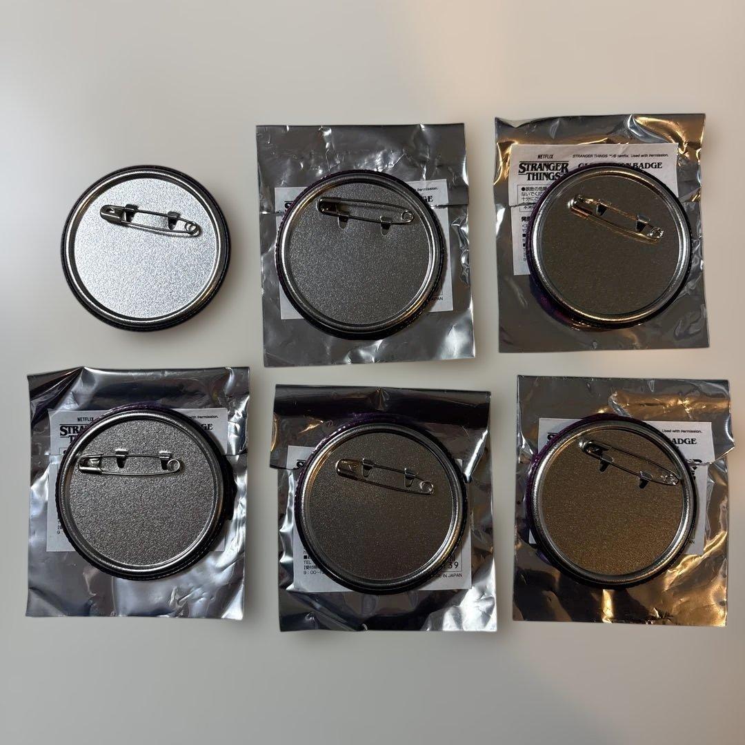 ストレンジャーシングス 東京コミコン2022 缶バッジ 6個セット